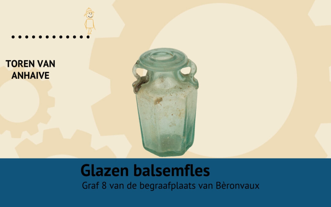 Glazen balsemfles